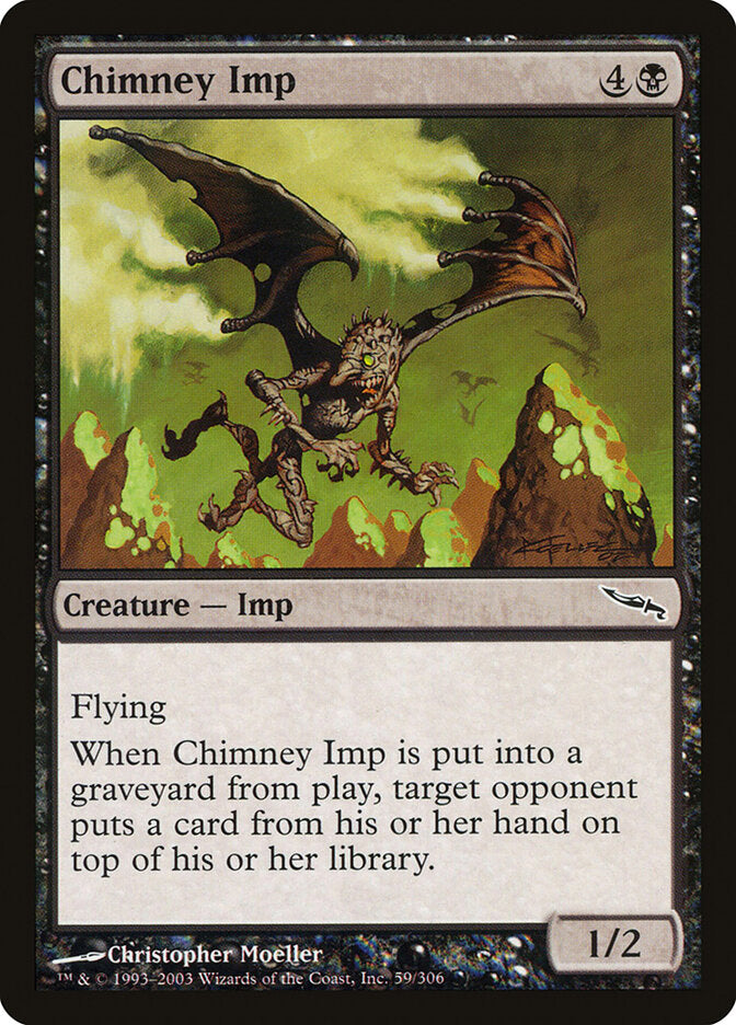 Chimney Imp (59) - Mirrodin (MRD)