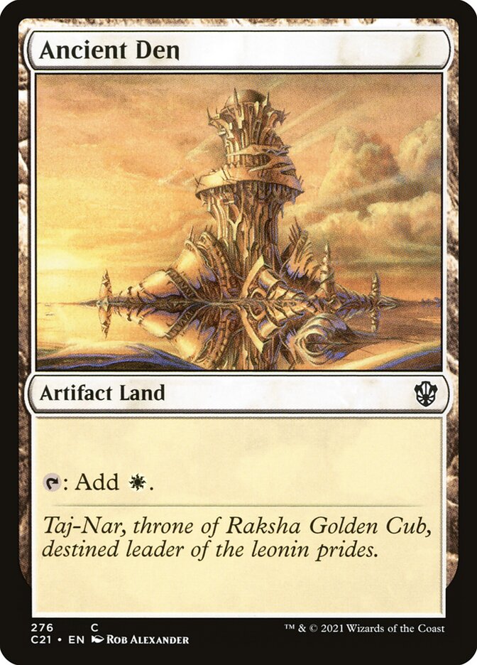 Ancient Den (276) - Commander 2021 (C21)
