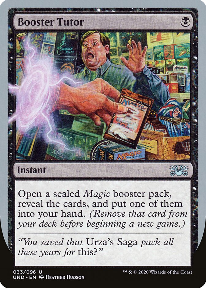 Booster Tutor (33) - Unsanctioned (UND)