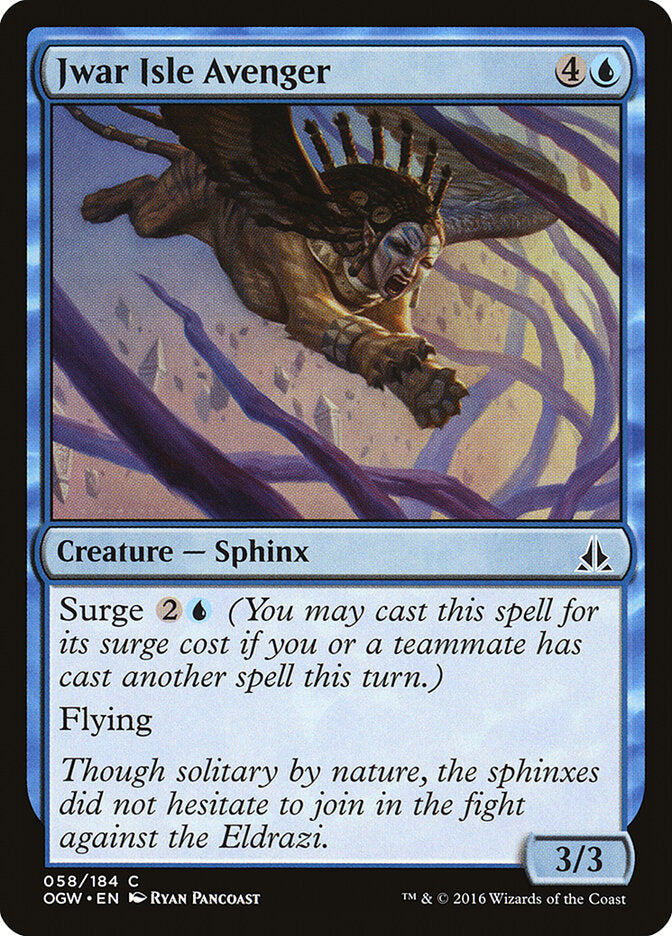 Jwar Isle Avenger (58) - Oath of the Gatewatch (OGW)