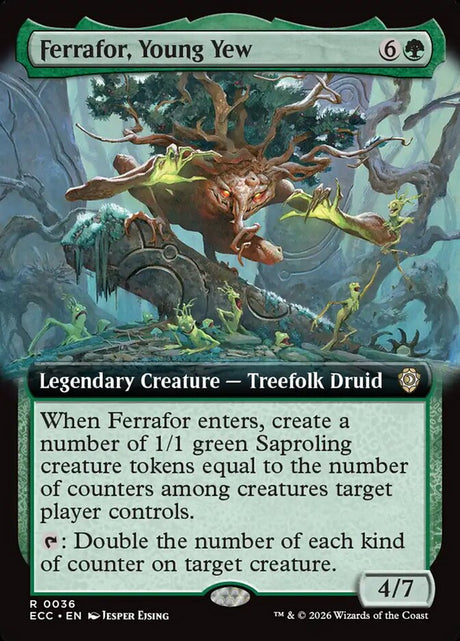 Ferrafor, Young Yew (36) - Lorwyn Eclipsed Commander (ECC)