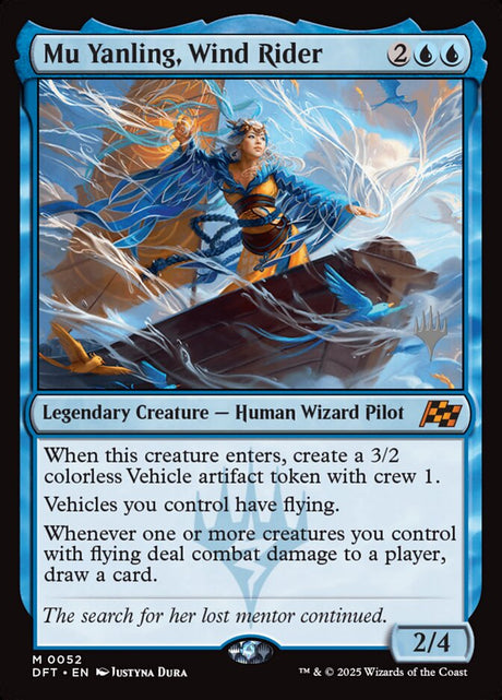 Mu Yanling, Wind Rider (52p) - Aetherdrift Promos (PDFT)
