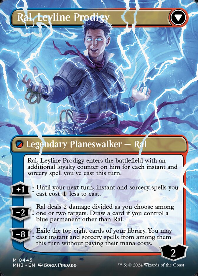 Ral, Monsoon Mage // Ral, Leyline Prodigy (445) - Modern Horizons 3 (MH3)