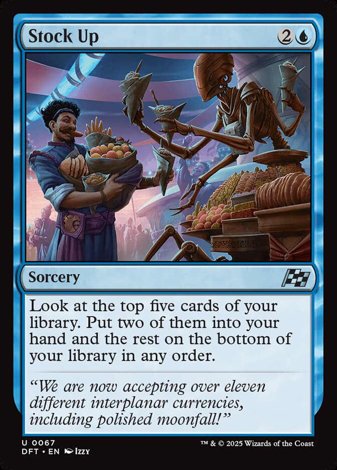 Stock Up (67) - Aetherdrift (DFT)