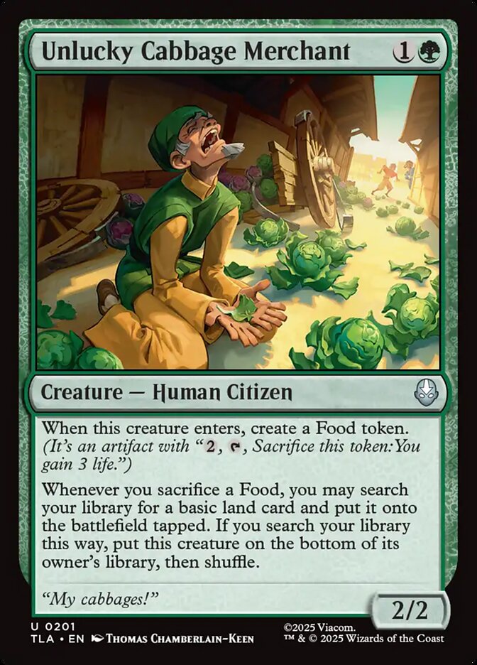 Unlucky Cabbage Merchant (201) - Avatar: The Last Airbender (TLA)