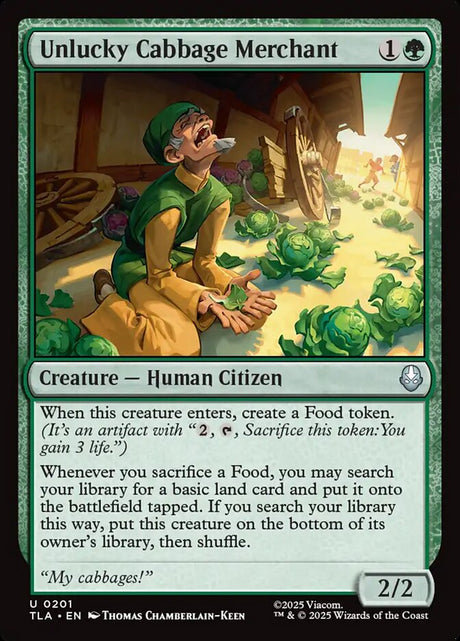 Unlucky Cabbage Merchant (201) - Avatar: The Last Airbender (TLA)