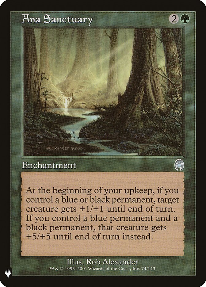 Ana Sanctuary - The List (PLST)