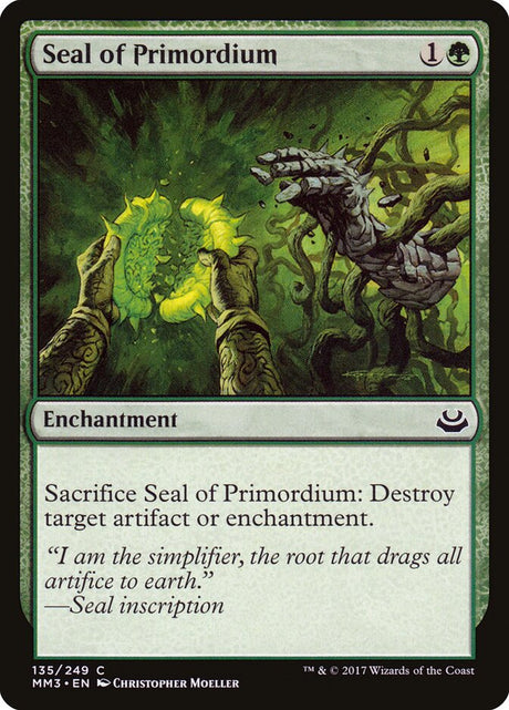 Seal of Primordium (135) - Modern Masters 2017 (MM3)