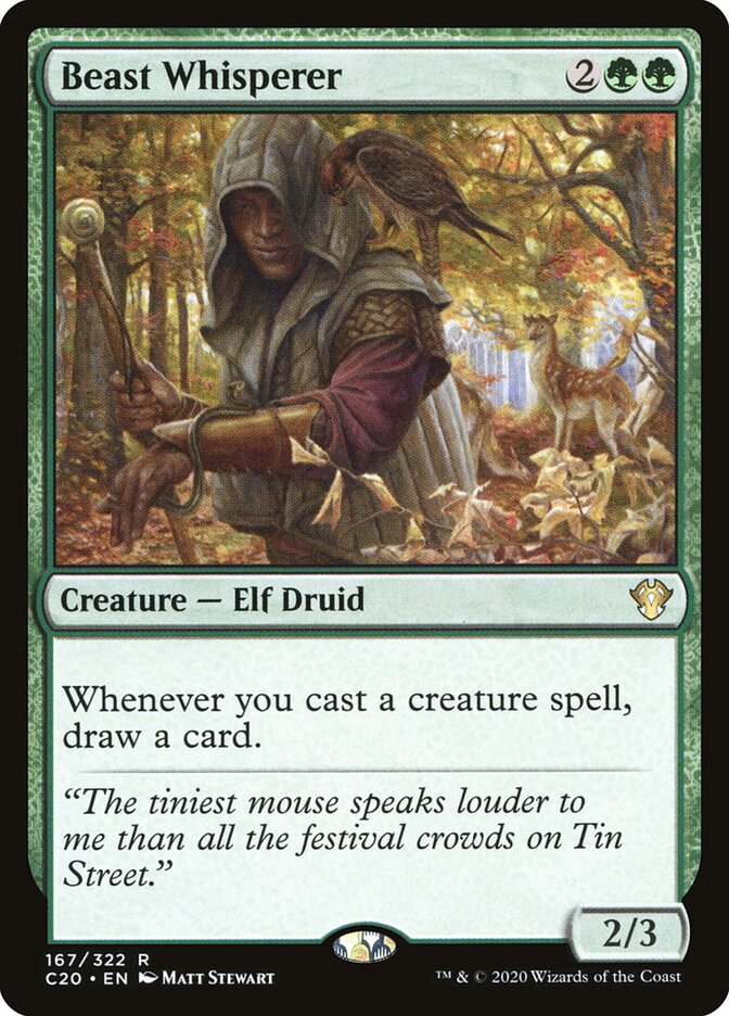 Beast Whisperer (167) - Commander 2020 (C20)