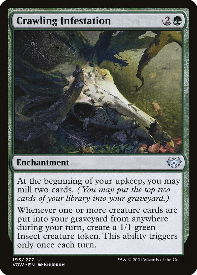 Crawling Infestation (193) - Innistrad: Crimson Vow (VOW)