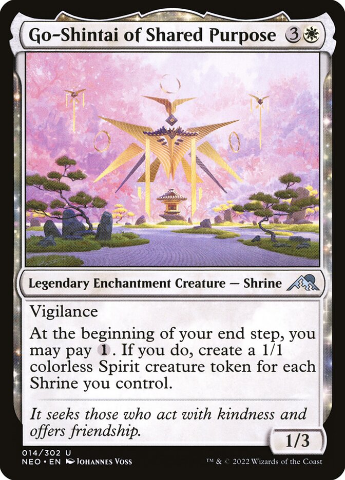Go-Shintai of Shared Purpose (14) - Kamigawa: Neon Dynasty (NEO)