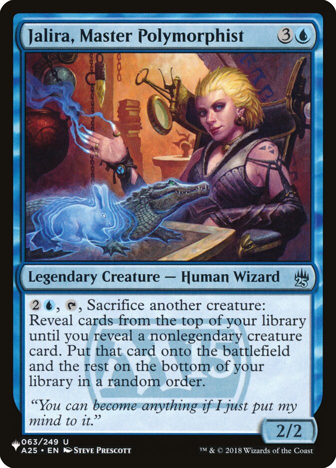 Jalira, Master Polymorphist (A25-63) - The List (PLST)