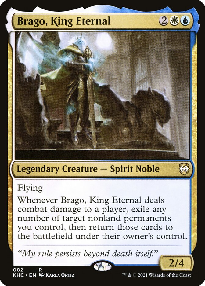 Brago, King Eternal (82) - Kaldheim Commander (KHC)