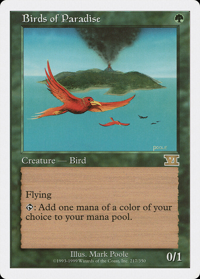 Birds of Paradise (217) - Classic Sixth Edition (6ED)
