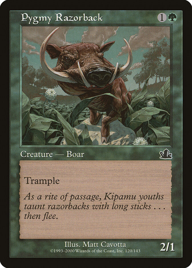 Pygmy Razorback (120) - Prophecy (PCY)