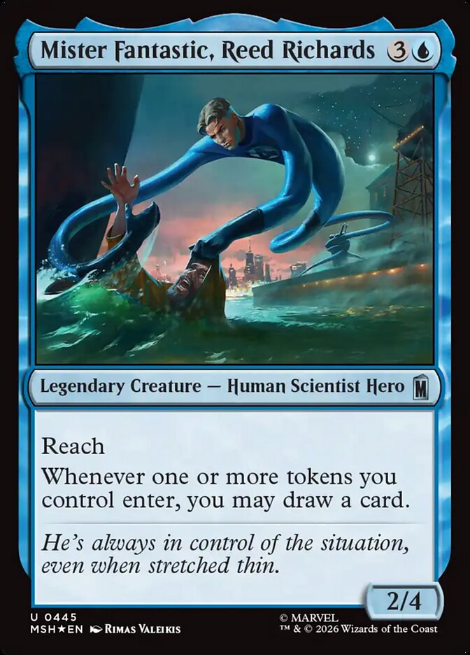 Mister Fantastic, Reed Richards (445) - Marvel Super Heroes (MSH)