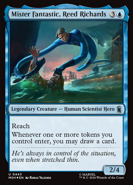 Mister Fantastic, Reed Richards (445) - Marvel Super Heroes (MSH)