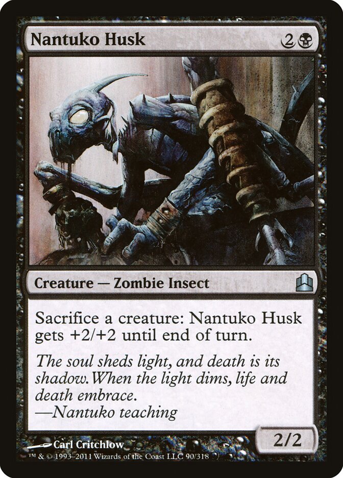 Nantuko Husk (90) - Commander 2011 (CMD)