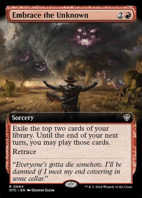 Embrace the Unknown (64) - Outlaws of Thunder Junction Commander (OTC)