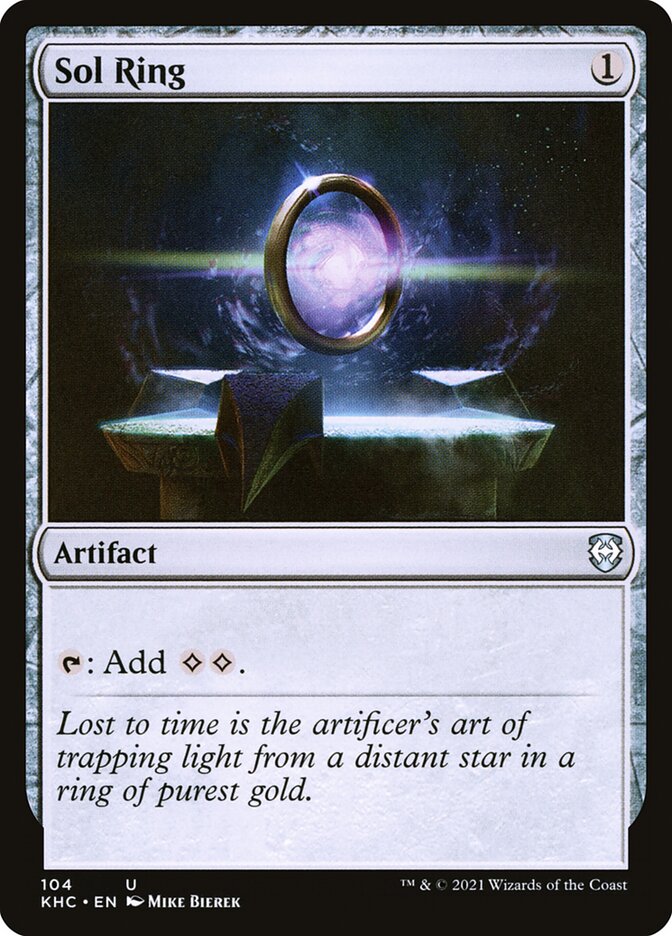 Sol Ring (104) - Kaldheim Commander (KHC)
