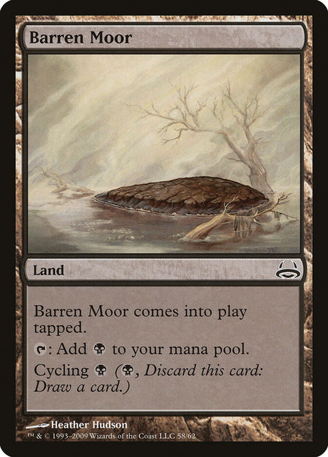 Barren Moor (58) - Duel Decks: Divine vs. Demonic (DDC)