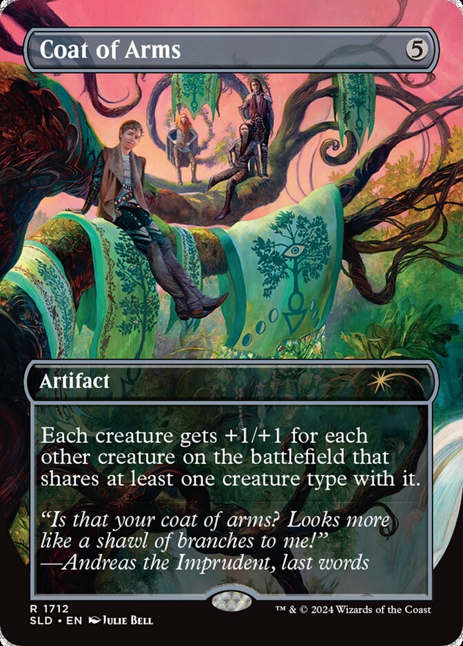 Coat of Arms (1712) - [Foil, Borderless] Secret Lair Drop (SLD)