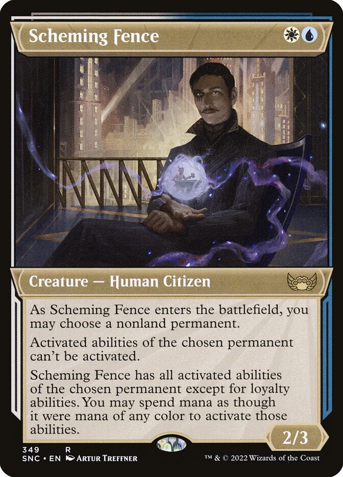 Scheming Fence (349) - Streets of New Capenna (SNC)