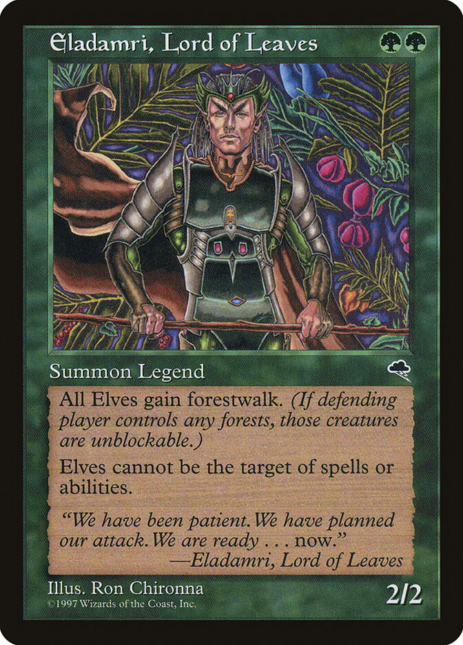Eladamri, Lord of Leaves (224) - Tempest (TMP)