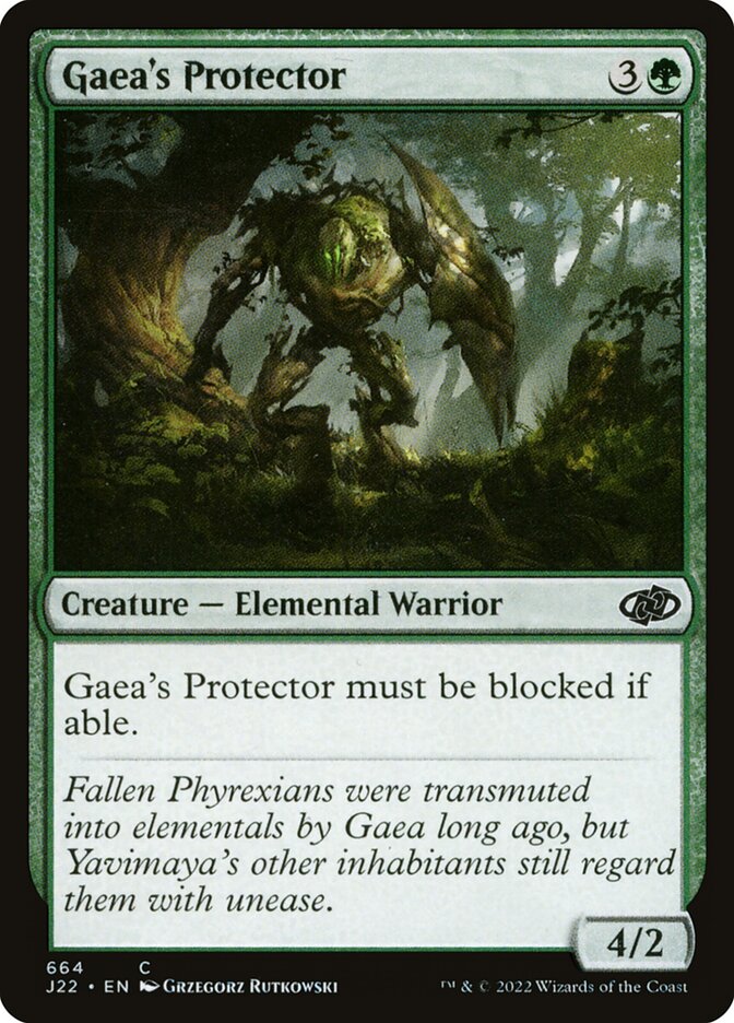Gaea's Protector (664) - Jumpstart 2022 (J22)