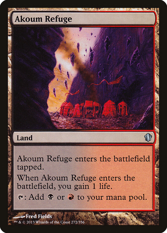 Akoum Refuge (272) - Commander 2013 (C13)