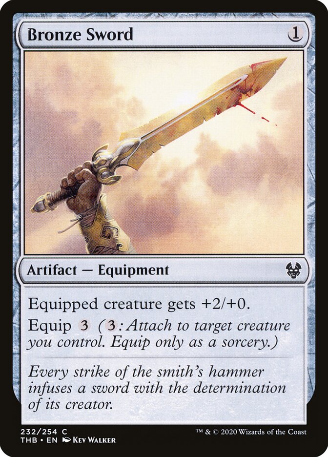 Bronze Sword (232) - Theros Beyond Death (THB)