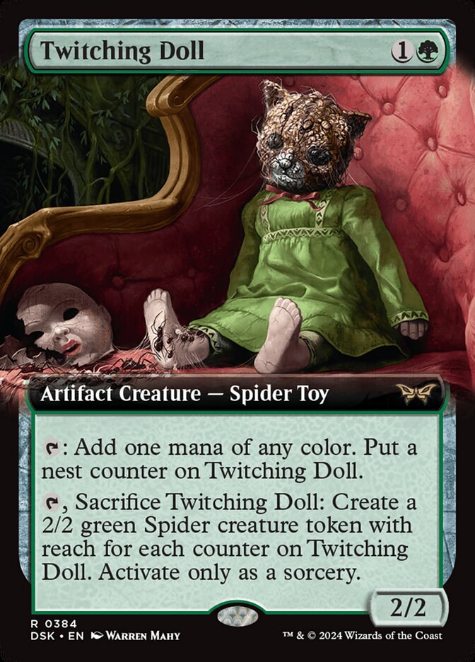 Twitching Doll (384) - Duskmourn: House of Horror (DSK)