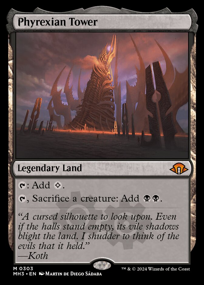 Phyrexian Tower (303) - Modern Horizons 3 (MH3)