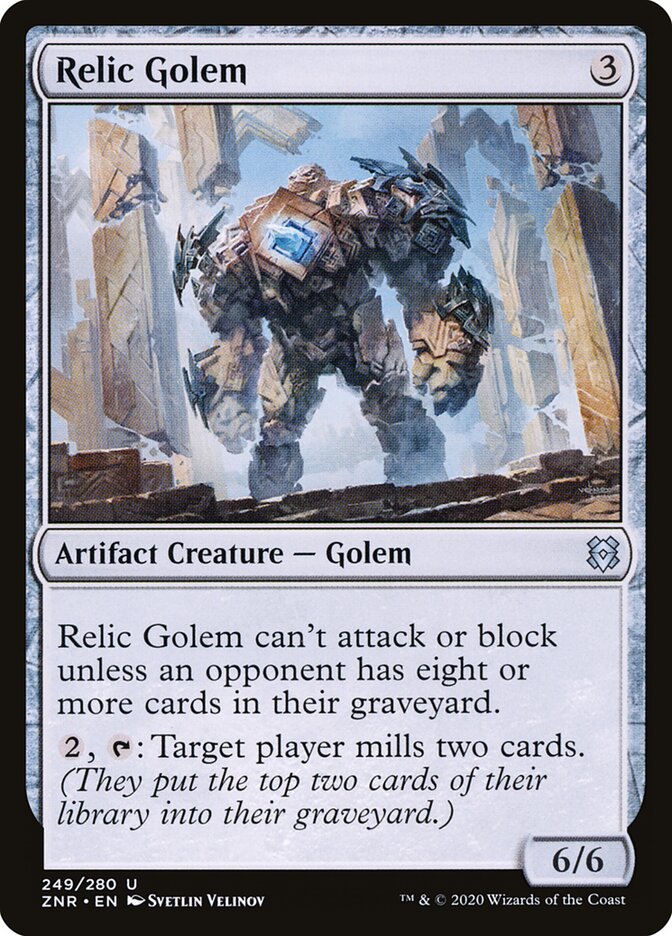 Relic Golem (249) - Zendikar Rising (ZNR)