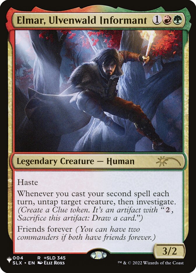 Elmar, Ulvenwald Informant (SLX-4) - The List (PLST)