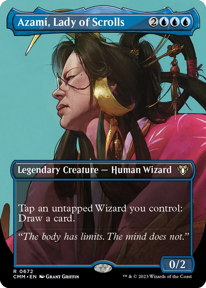 Azami, Lady of Scrolls (672) - Commander Masters (CMM)