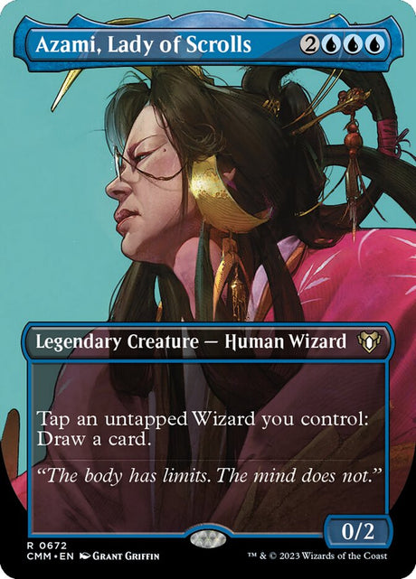 Azami, Lady of Scrolls (672) - Commander Masters (CMM)