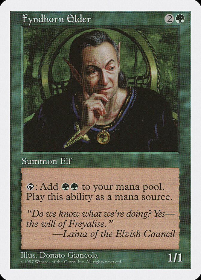 Fyndhorn Elder (297) - Fifth Edition (5ED)