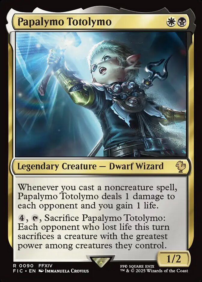Papalymo Totolymo (90) - Final Fantasy Commander (FIC)