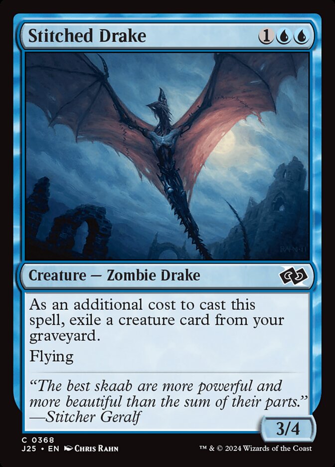Stitched Drake (368) - Foundations Jumpstart (J25)