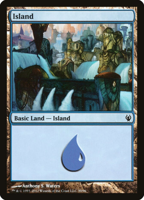 Island (39) - Duel Decks: Izzet vs. Golgari (DDJ)