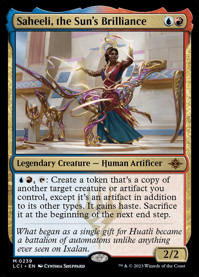 Saheeli, the Sun's Brilliance (239) - The Lost Caverns of Ixalan (LCI)