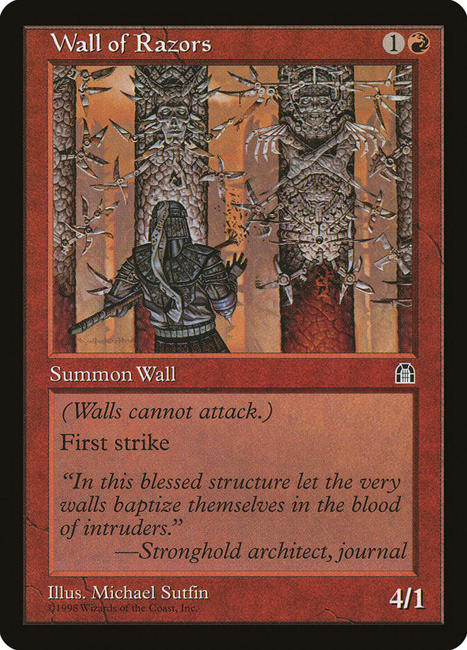 Wall of Razors (100) - Stronghold (STH)