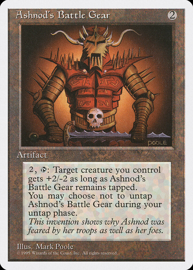 Ashnod's Battle Gear (296) - Fourth Edition (4ED)