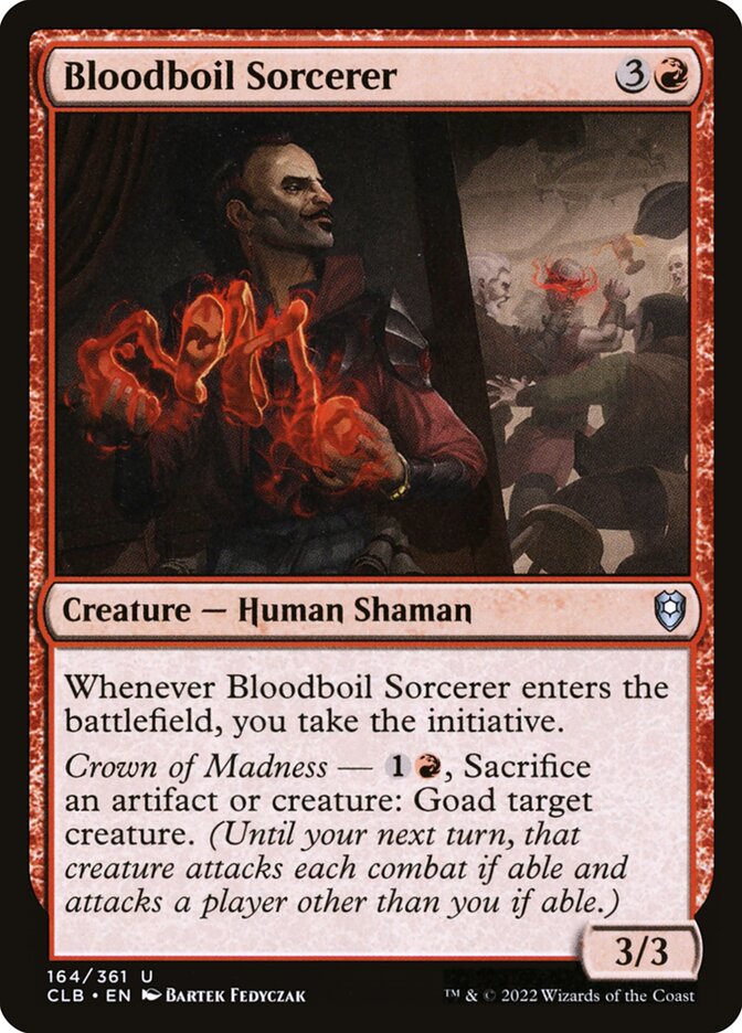 Bloodboil Sorcerer (164) - Commander Legends: Battle for Baldur's Gate (CLB)