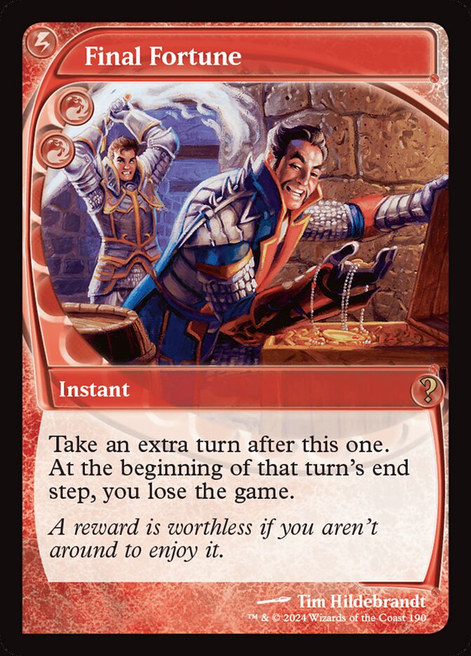 Final Fortune (190) - Mystery Booster 2 (MB2)