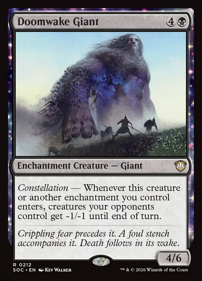 Doomwake Giant (212) - Secrets of Strixhaven Commander (SOC)