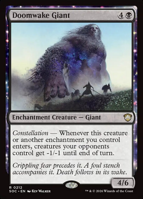 Doomwake Giant (212) - Secrets of Strixhaven Commander (SOC)
