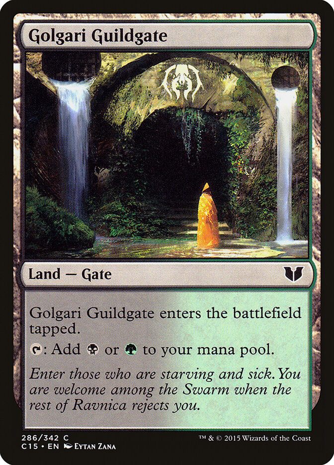 Golgari Guildgate (286) - Commander 2015 (C15)