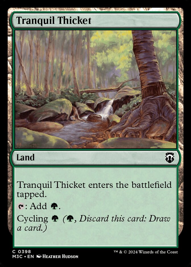 Tranquil Thicket (398) - Modern Horizons 3 Commander (M3C)